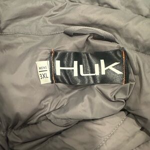 Huk Men's Gray Vest 3XL